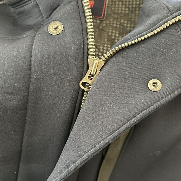 Bugatti FlexCity Mens Navy Blue Hooded Jacket 40R - Picture 8 of 11